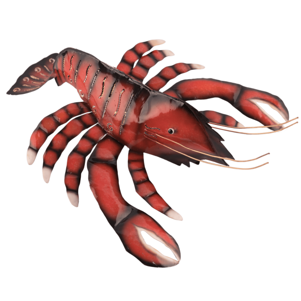 Homard Rouge en Métal - Littomer