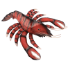 Homard Rouge en Métal - Littomer
