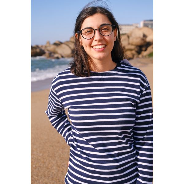 Marinière Femme Marine/Blanc - Littomer