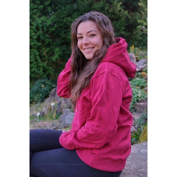 Hoodie Femme  Fuchsia - Littomer