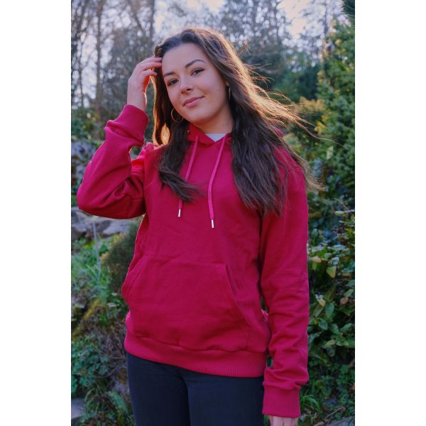 Hoodie Femme  Fuchsia - Littomer