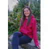 Hoodie Femme  Fuchsia - Littomer