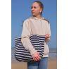 Sac de Plage Pilou Marine/Écru