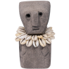 Statuettes en Pierre de Sumba et collier de Coquillages - Littomer