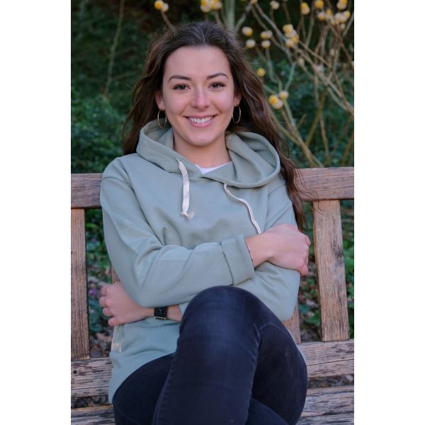 Sweat Capuche Été Olive - Littomer