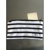 Pochette Blanc/Marine PM