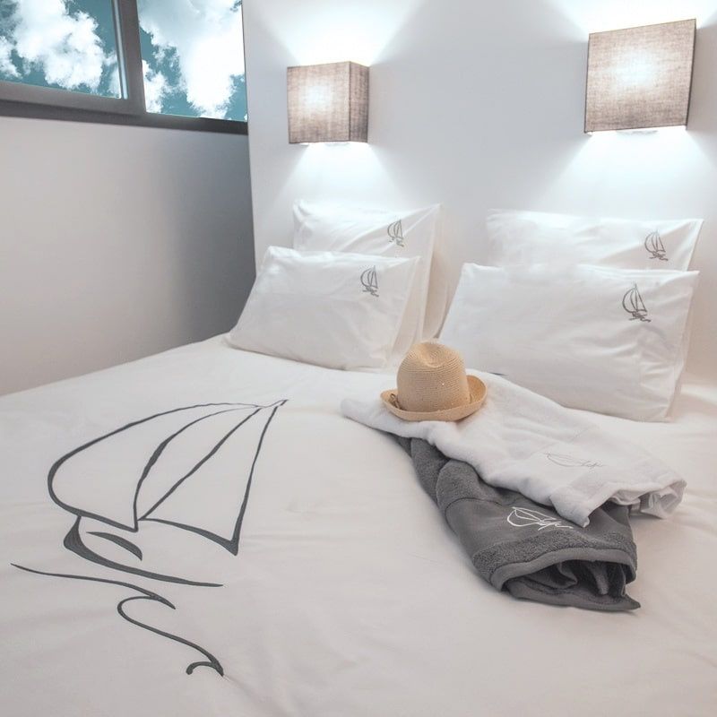HOUSSE DE COUETTE VOILIER 100 % COTON