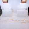 Housse de couette sardines Orange 100 % COTON