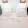 Housse de couette sardines 100 % coton