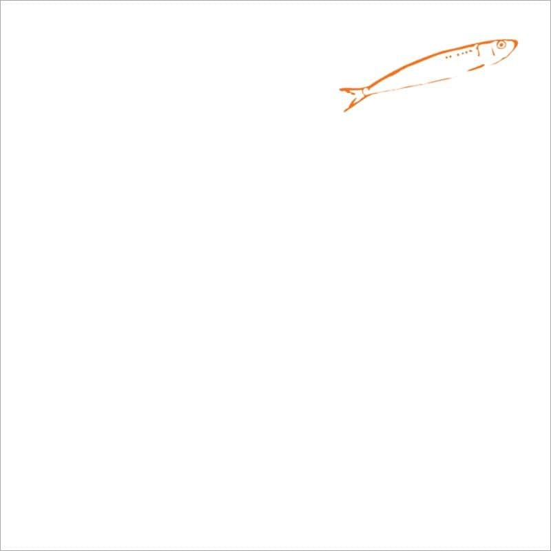 Taie d'oreiller sardine orange 100 % coton