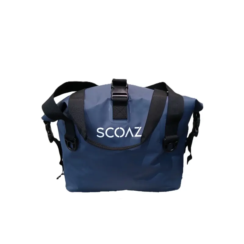 Sac cabas étanche 20 litres marine devant