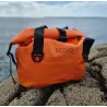 Sac cabas étanche 20 litres orange devant
