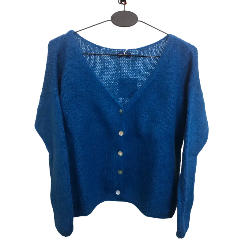 Gilet claire bleu azur