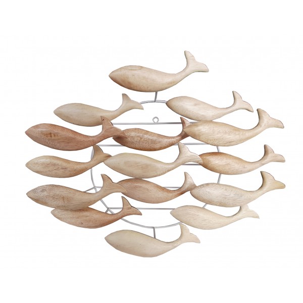 Banc de Poissons Mural