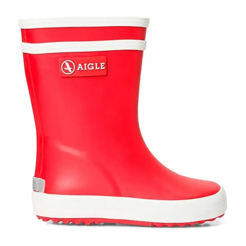 Bottes Baby Flac rouge