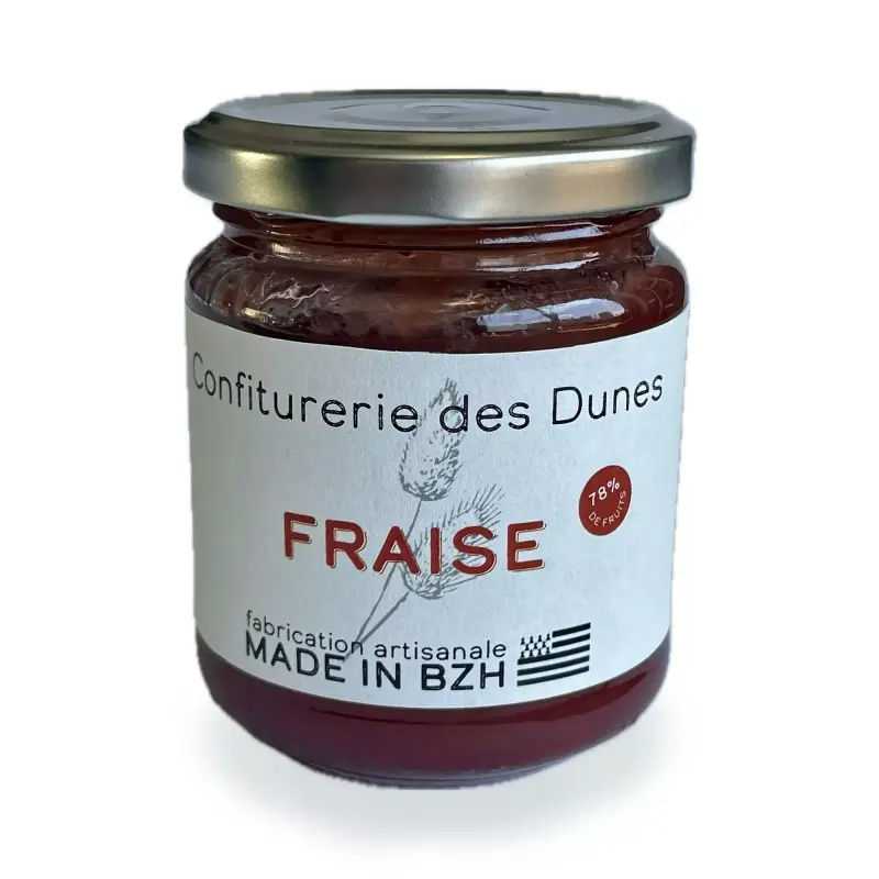 Confiture Artisanale de fraise 210g