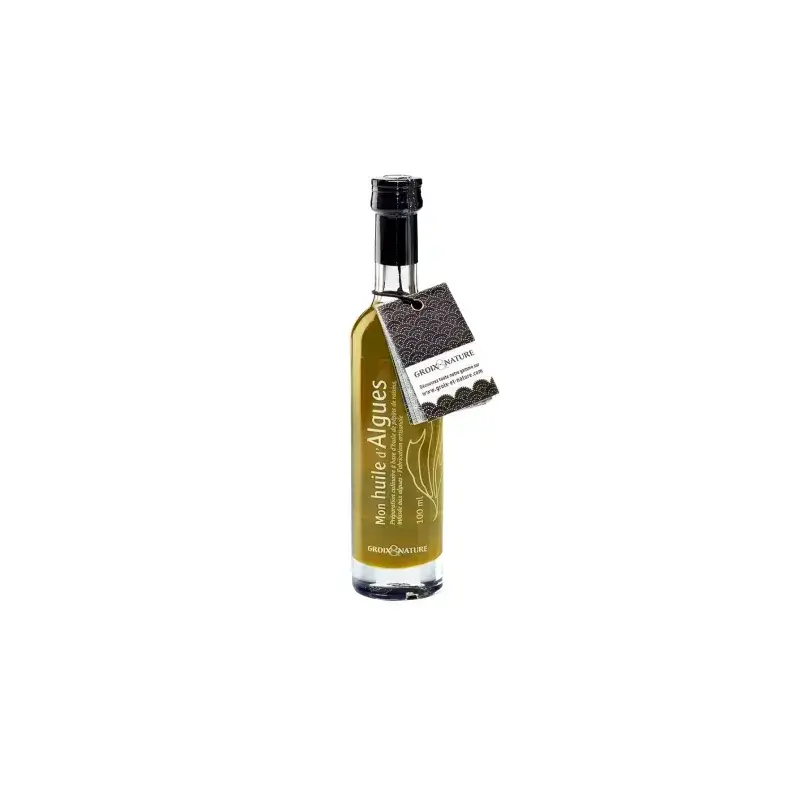 Mon Huile d'Algues Infusée à la Laitue de Mer & au Basilic 100 ml