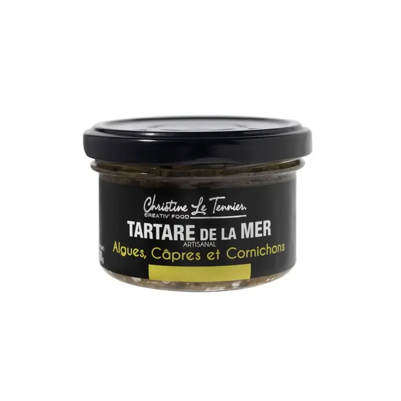 tartare d'algues câpres et cornichons 90 g