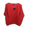 Pull Rosalie face corail