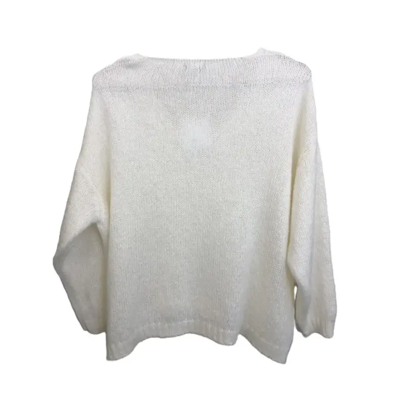 Pull Rosalie dos écru