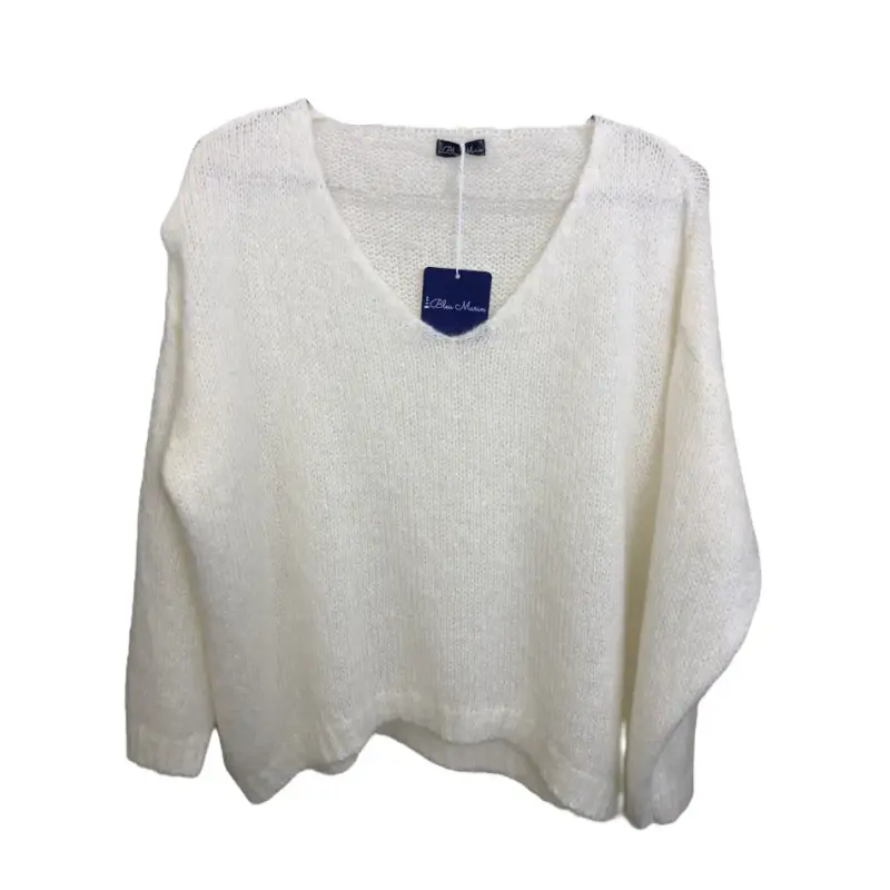 Pull Rosalie face écru