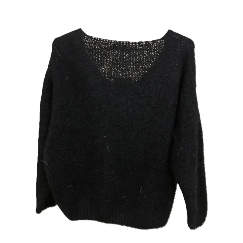 Pull Rosalie dos noir