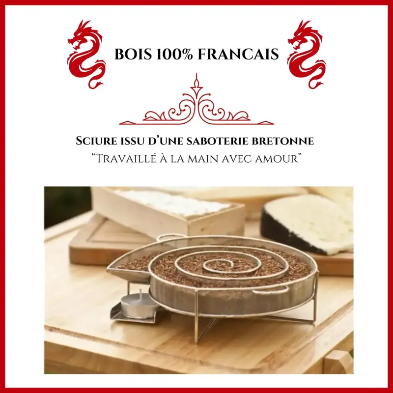 Sciure fumage à froid - Hêtre 100 % Naturel - HÊTRE SCUIRE