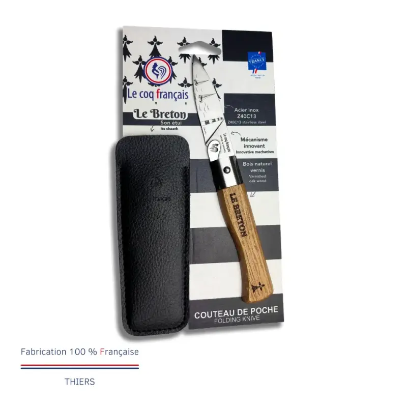 Couteau – Le Breton + étui