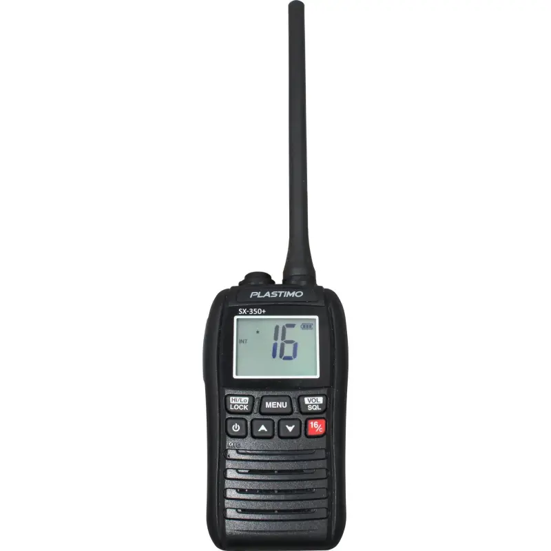 VHF portable SX-350 – Étanche, flottante et rechargeable USB-C