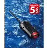 VHF portable IC-M37E – 6 W, étanche IPX8 et flottante