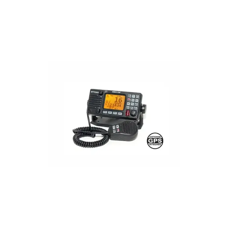 VHF fixe RT750AIS – AIS, GPS intégré et ASN Classe D