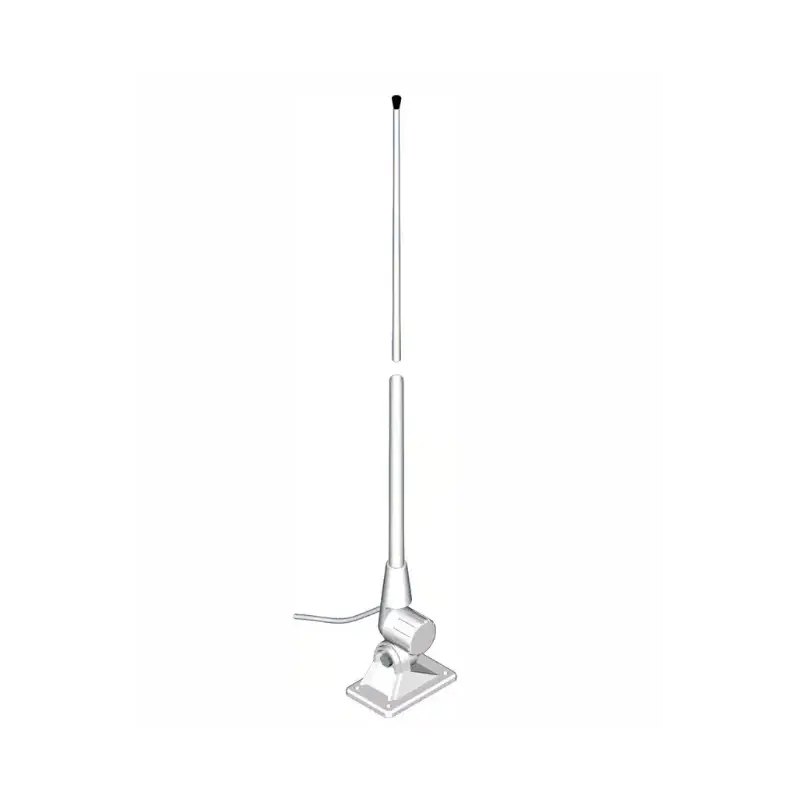 Antenne VHF ECO 3dB – 1,5 m avec rotule intégrée et câble 5 m (VE150PRI – Banten)