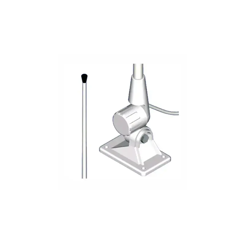 Antenne VHF ECO 3dB – 1,5 m avec rotule intégrée et câble 5 m (VE150PRI – Banten)