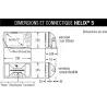 GPS-Lecteur de carte HELIX 5 G2, avec antenne GPS intégrée (410240-1)