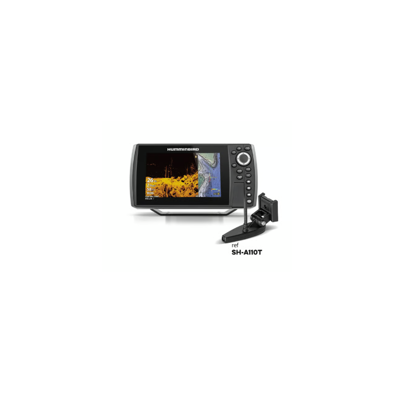 Combiné Humminbird® HELIX 7 G4 MEGA DI – sonde tableau arrière + température
