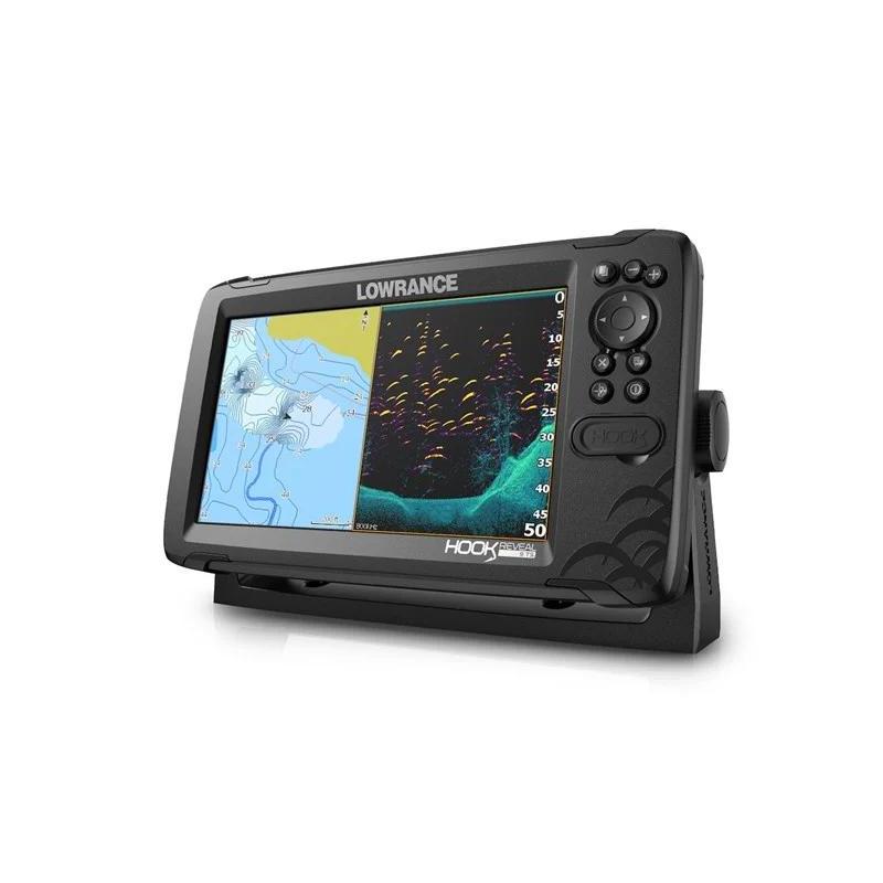 Lowrance HOOK Reveal 9 TripleShot  combiné GPS/sondeur 9" avec CHIRP, SideScan, DownScan