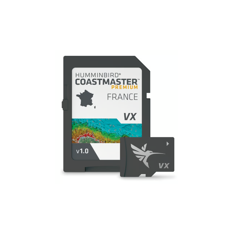 Carte Humminbird CoastMaster France & Corse  602016-1 Premium