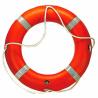 Bouée couronne SOLAS - Orange avec bandes réfléchissantes