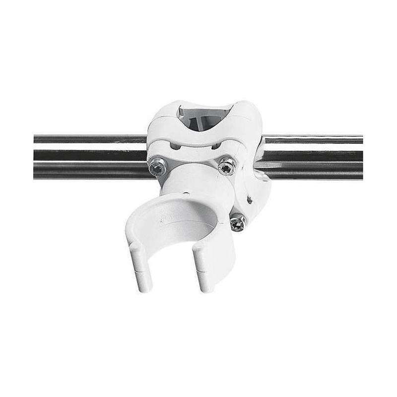 Support clip pour tube – Compatible feu à retournement et accessoires Ø40-45 mm