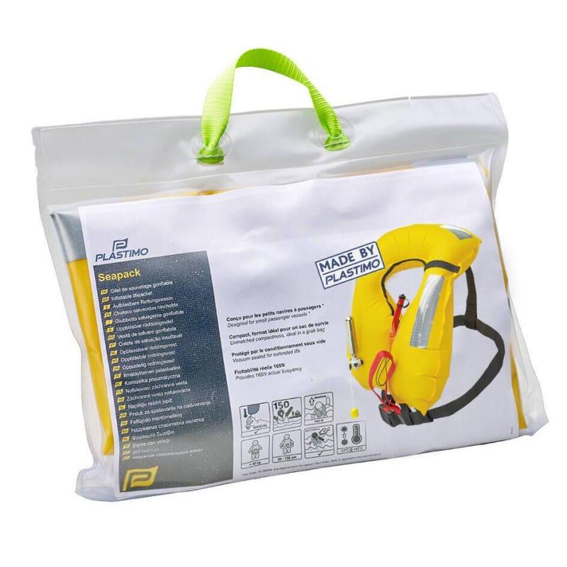 Gilet Seapack 150N Manuel Compact PLASTIMO