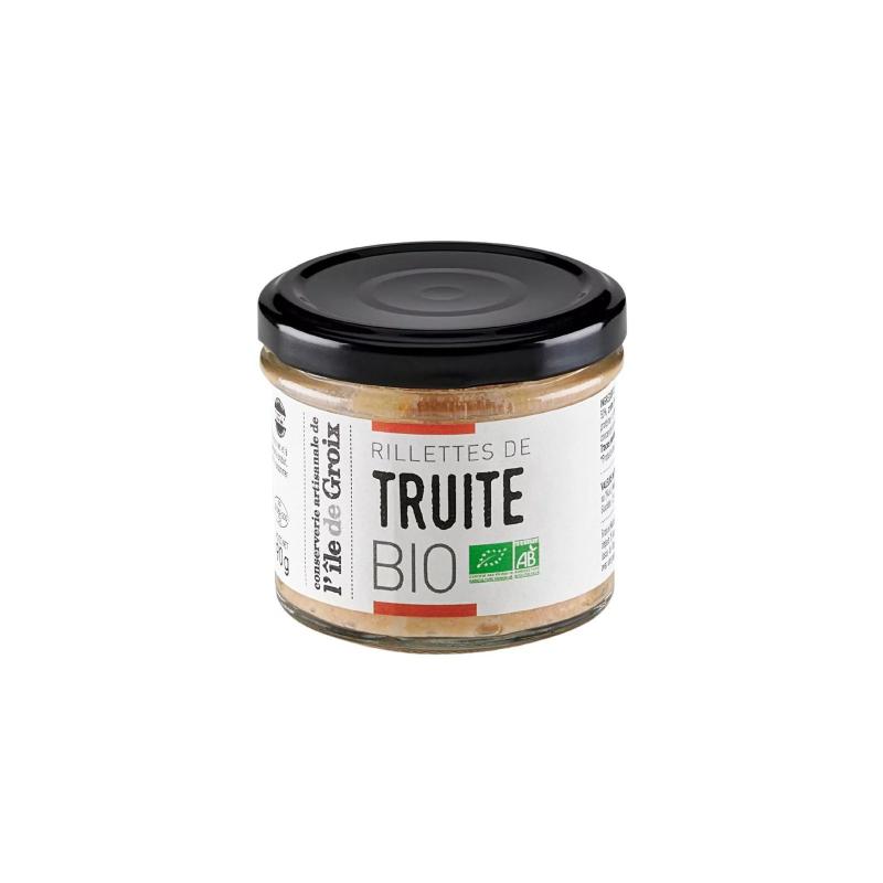 Rillette de Truite BIO 100g Groix et Nature  - Certification Biologique