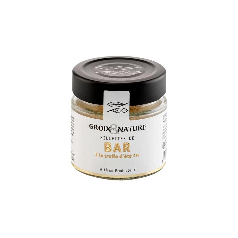 Rillette de Bar à la Truffe 100g - Groix et Nature