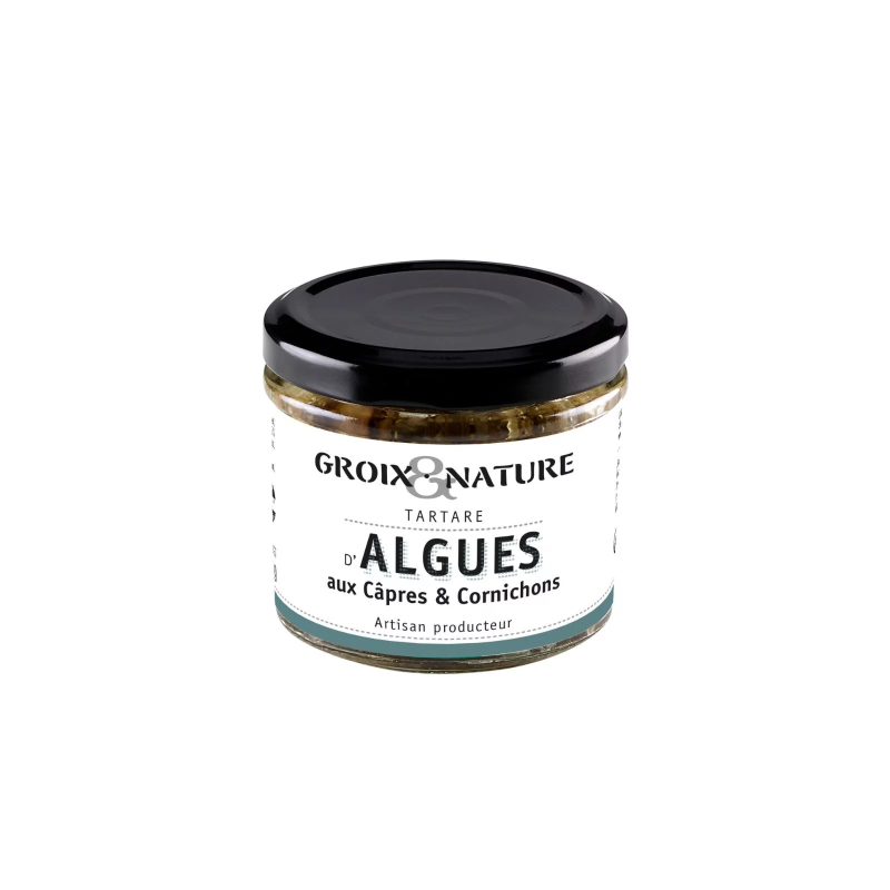 Tartare d'Algues Marines 100g Groix et Nature  - Algues Fraîches Bretonnes