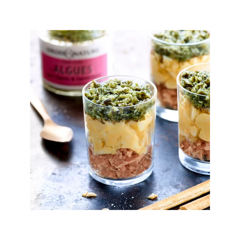 Tartare d'Algues Marines 100g Groix et Nature  - Algues Fraîches Bretonnes