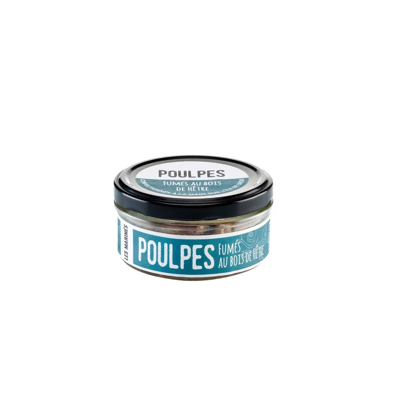 Poulpe Fumée au Bois de Hêtre 100g - Groix et Nature