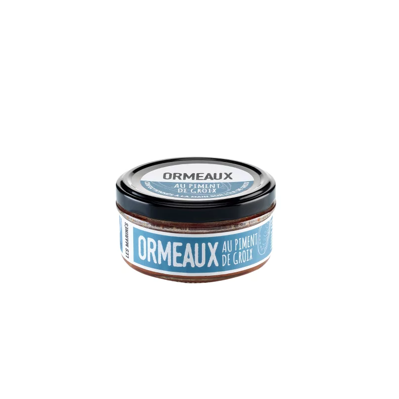 Ormeaux Marinés au Piment de Groix 106g