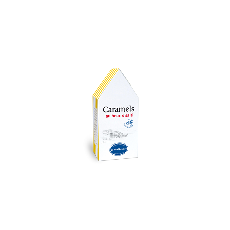 Caramel au Beurre Salé et Fleur de Sel 100g - La Bien Nommée Belle-Île