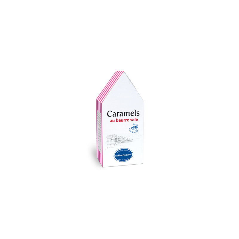 Caramel au Beurre Salé et Fleur de Sel 100g - La Bien Nommée Belle-Île