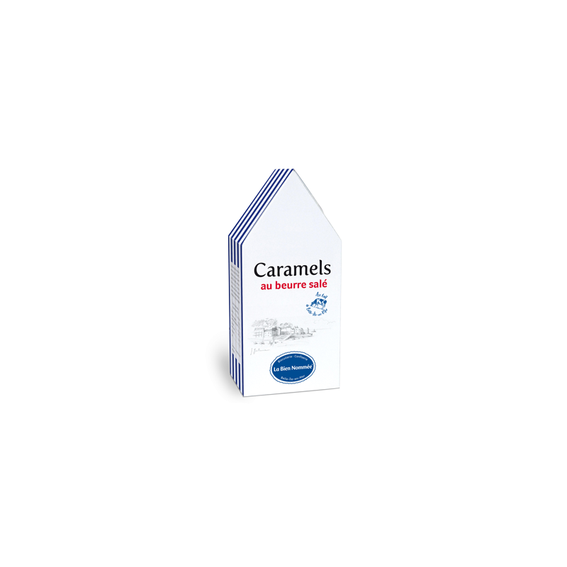 Caramel au Beurre Salé et Fleur de Sel 100g - La Bien Nommée Belle-Île