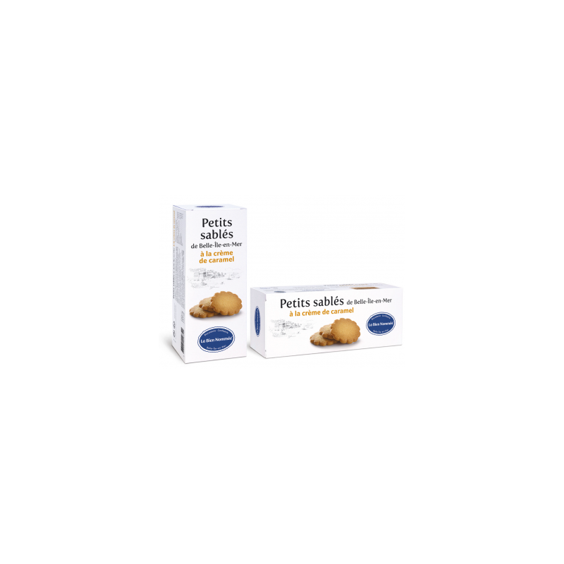 Petits Sablés Caramel Étui 100g - La Bien Nommée Belle-Île